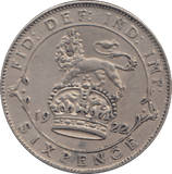 1922 SIXPENCE ( VF ) - SIXPENCE - Cambridgeshire Coins