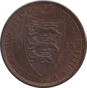 1923 1/12 SHILLING - PENNY - Cambridgeshire Coins
