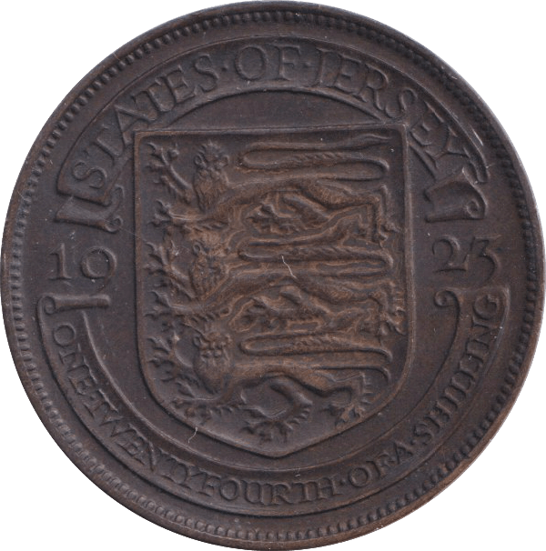 1923 1/24 SHILLING JERSEY - WORLD COINS - Cambridgeshire Coins
