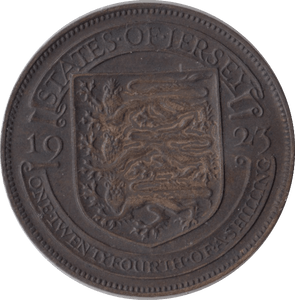 1923 1/24 SHILLING JERSEY - WORLD COINS - Cambridgeshire Coins