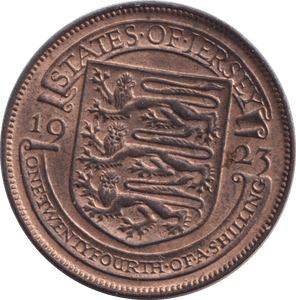 1923 1/24 SHILLING - PENNY - Cambridgeshire Coins