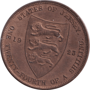 1923 1/24 SHILLING - PENNY - Cambridgeshire Coins