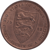 1923 1/24 SHILLING - PENNY - Cambridgeshire Coins