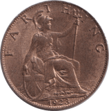 1923 FARTHING ( AUNC ) - FARTHING - Cambridgeshire Coins