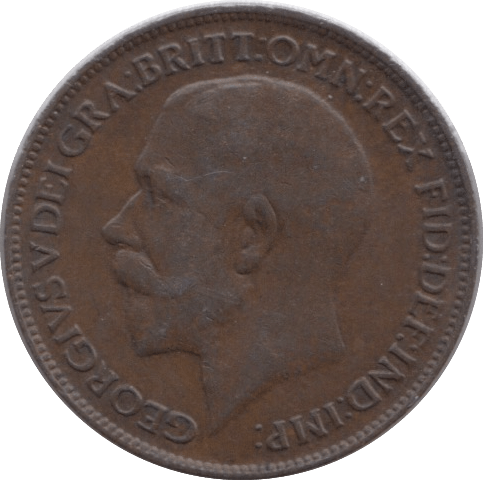 1923 FARTHING ( EF ) - Farthing - Cambridgeshire Coins
