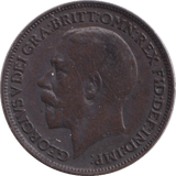 1923 FARTHING ( FINE ) - FARTHING - Cambridgeshire Coins