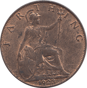 1923 FARTHING ( UNC ) - FARTHING - Cambridgeshire Coins