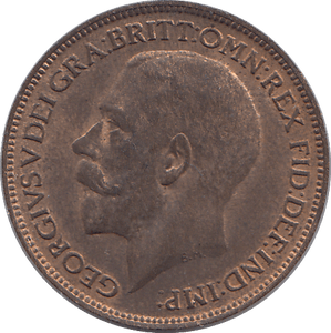 1923 FARTHING ( UNC ) - FARTHING - Cambridgeshire Coins