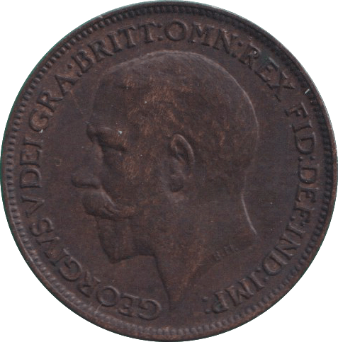 1923 FARTHING ( VF ) - FARTHING - Cambridgeshire Coins