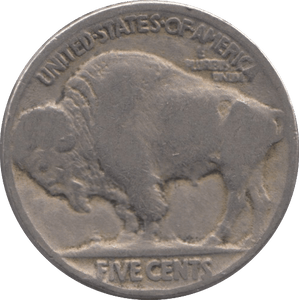 1923 FIVE CENTS USA - WORLD COINS - Cambridgeshire Coins