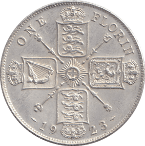 1923 FLORIN ( AUNC ) - FLORIN - Cambridgeshire Coins