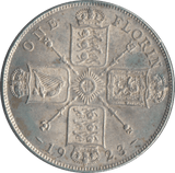1923 FLORIN ( EF ) - FLORIN - Cambridgeshire Coins