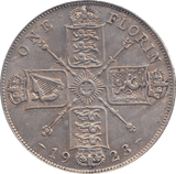 1923 FLORIN ( EF ) - FLORIN - Cambridgeshire Coins