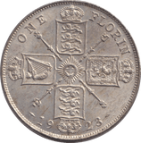 1923 FLORIN ( EF ) - FLORIN - Cambridgeshire Coins