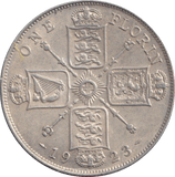 1923 FLORIN ( GVF ) - FLORIN - Cambridgeshire Coins