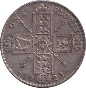 1923 FLORIN ( GVF ) - FLORIN - Cambridgeshire Coins