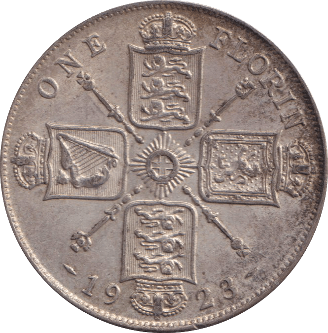 1923 FLORIN ( VF ) - FLORIN - Cambridgeshire Coins