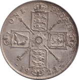 1923 FLORIN ( VF ) - FLORIN - Cambridgeshire Coins
