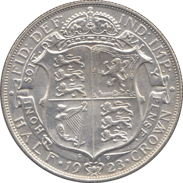1923 HALFCROWN ( AUNC ) - Halfcrown - Cambridgeshire Coins