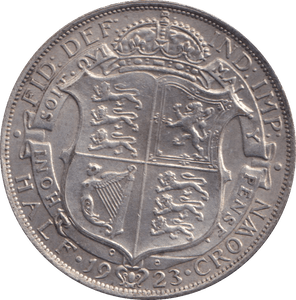 1923 HALFCROWN ( EF ) - HALFCROWN - Cambridgeshire Coins