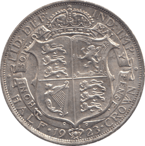 1923 HALFCROWN ( EF ) - HALFCROWN - Cambridgeshire Coins