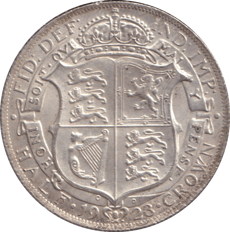 1923 HALFCROWN ( EF ) - HALFCROWN - Cambridgeshire Coins