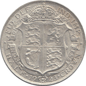 1923 HALFCROWN ( EF ) - HALFCROWN - Cambridgeshire Coins