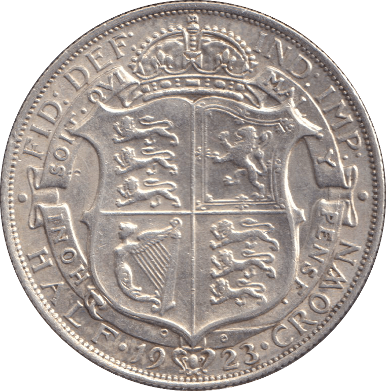 1923 HALFCROWN ( EF ) - WORLD COINS - Cambridgeshire Coins