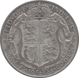 1923 HALFCROWN ( FINE ) - Halfcrown - Cambridgeshire Coins