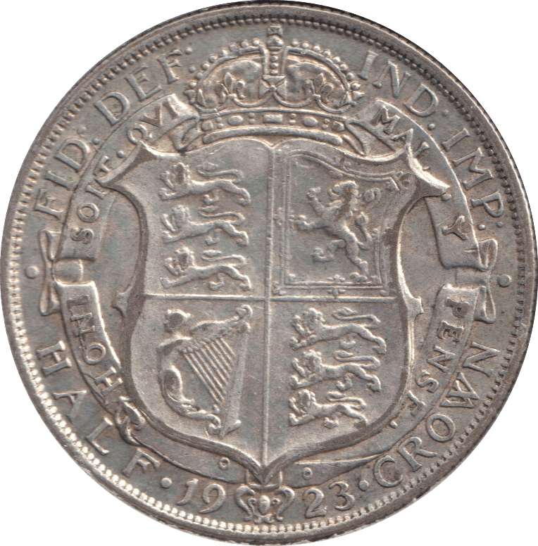 1923 HALFCROWN ( GF ) - HALFCROWN - Cambridgeshire Coins