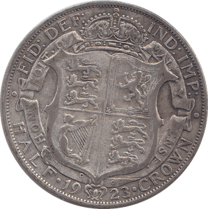 1923 HALFCROWN ( GF ) - HALFCROWN - Cambridgeshire Coins