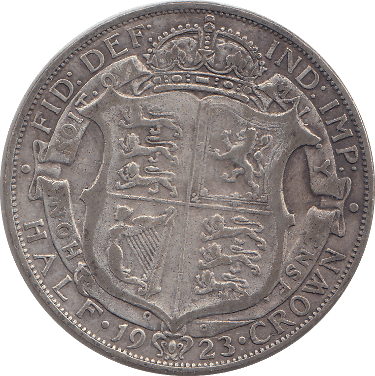 1923 HALFCROWN ( GF ) - HALFCROWN - Cambridgeshire Coins