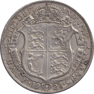1923 HALFCROWN ( GF ) - HALFCROWN - Cambridgeshire Coins
