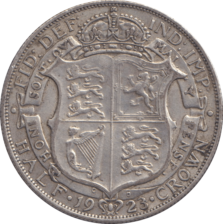 1923 HALFCROWN ( GF ) - HALFCROWN - Cambridgeshire Coins