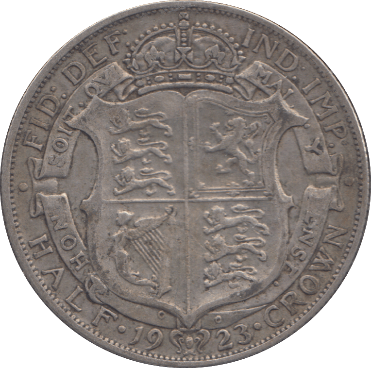 1923 HALFCROWN ( GF ) - HALFCROWN - Cambridgeshire Coins