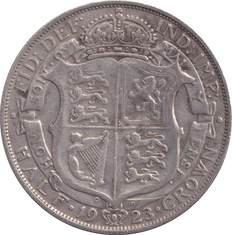 1923 HALFCROWN ( GF ) - Halfcrown - Cambridgeshire Coins