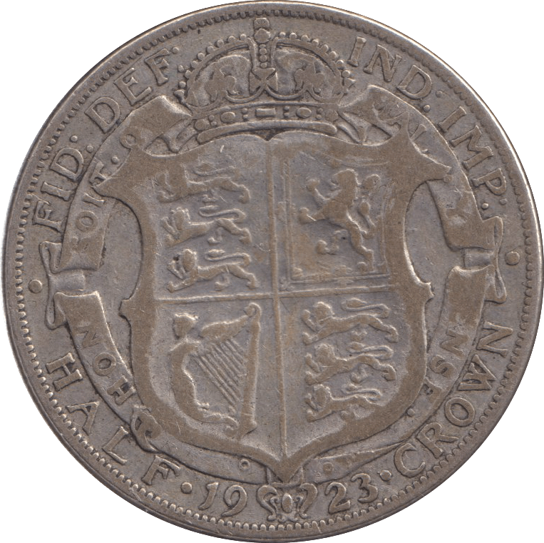 1923 HALFCROWN ( GF ) - HALFCROWN - Cambridgeshire Coins
