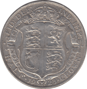 1923 HALFCROWN ( GF ) - HALFCROWN - Cambridgeshire Coins