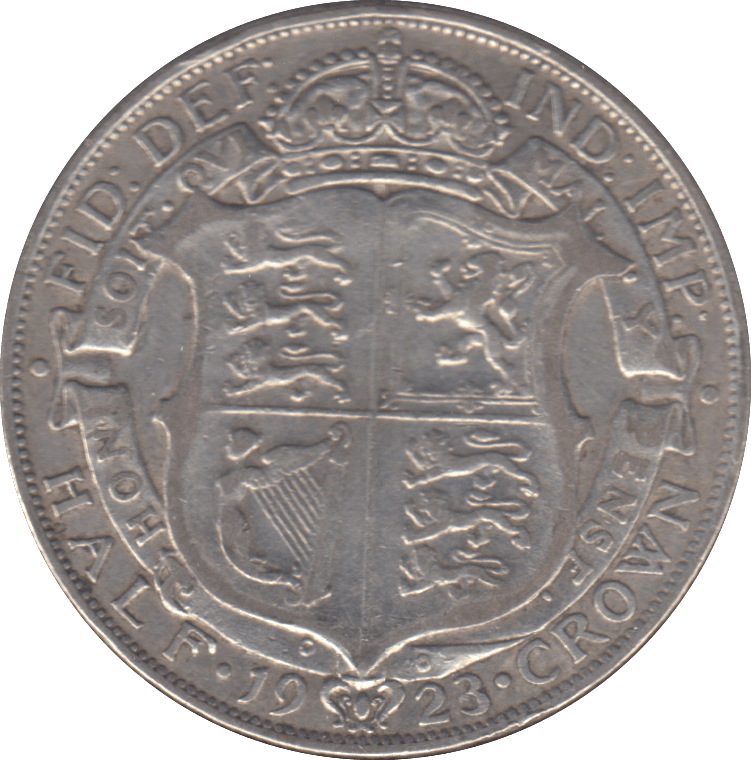1923 HALFCROWN ( GF ) - HALFCROWN - Cambridgeshire Coins