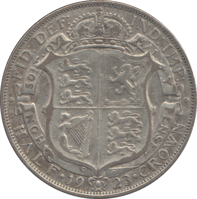 1923 HALFCROWN ( GF ) - HALFCROWN - Cambridgeshire Coins