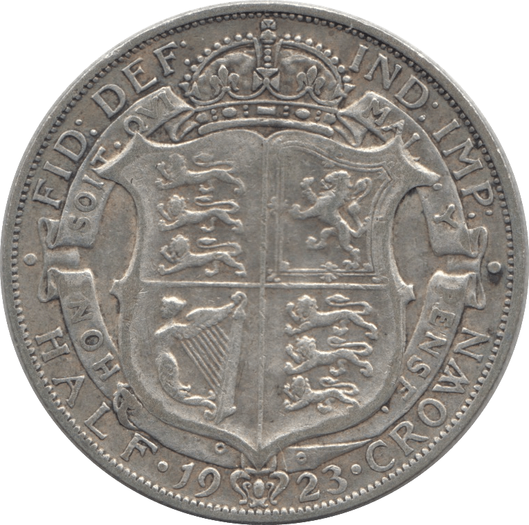 1923 HALFCROWN ( GF ) - Halfcrown - Cambridgeshire Coins
