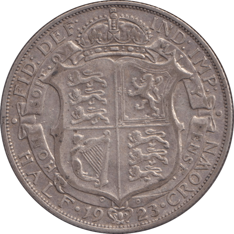 1923 HALFCROWN ( GF ) - WORLD COINS - Cambridgeshire Coins