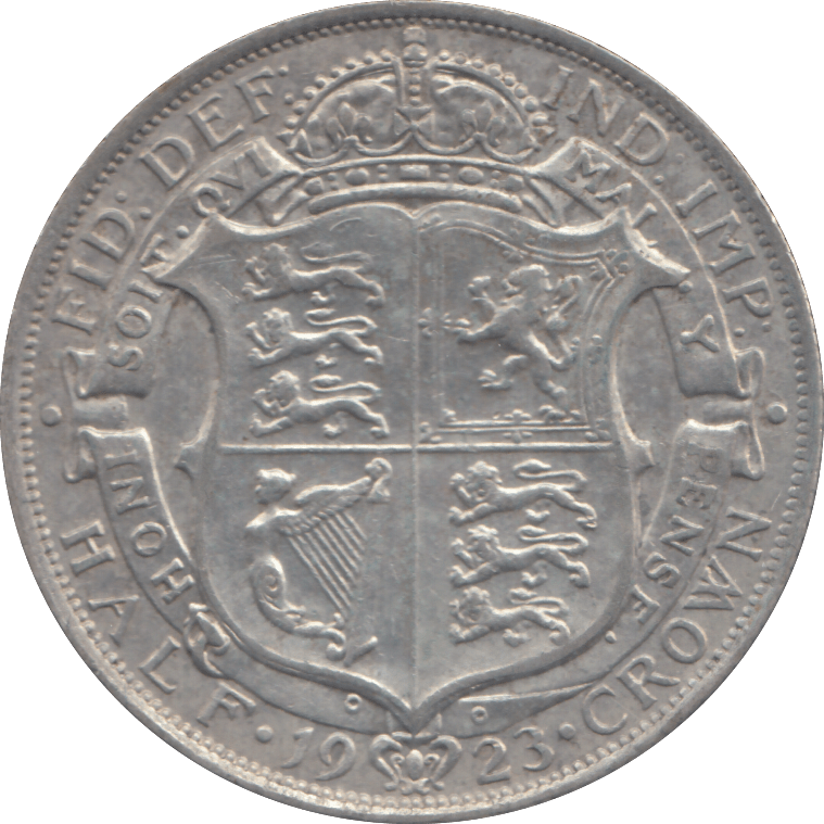 1923 HALFCROWN ( GVF ) - HALFCROWN - Cambridgeshire Coins