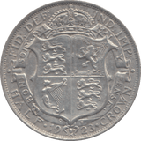 1923 HALFCROWN ( GVF ) - HALFCROWN - Cambridgeshire Coins