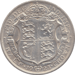 1923 HALFCROWN ( GVF ) - HALFCROWN - Cambridgeshire Coins