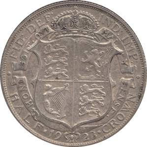 1923 HALFCROWN ( GVF ) - HALFCROWN - Cambridgeshire Coins