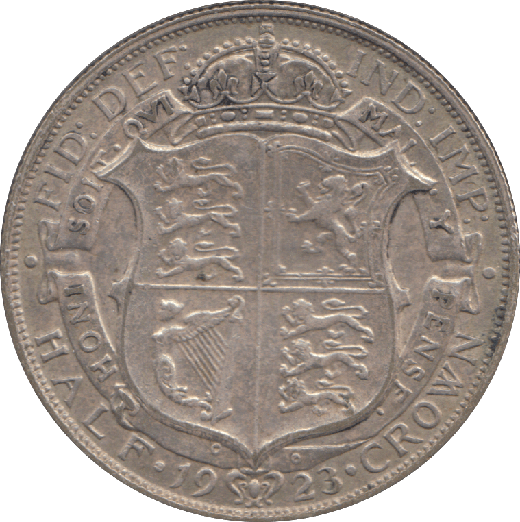 1923 HALFCROWN ( GVF ) - HALFCROWN - Cambridgeshire Coins