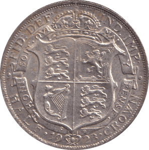 1923 HALFCROWN ( GVF ) - HALFCROWN - Cambridgeshire Coins