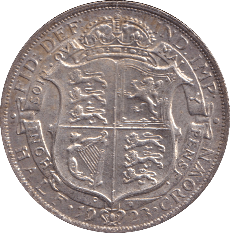 1923 HALFCROWN ( GVF ) - HALFCROWN - Cambridgeshire Coins
