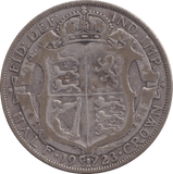1923 HALFCROWN ( NF ) - HALFCROWN - Cambridgeshire Coins